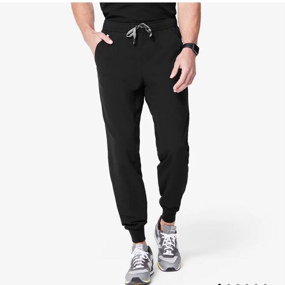 FIGS Tansen Freex Lined Jogger Scrub Pants Navy Small NWT in packaging